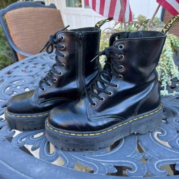 Doc Martens Jadon Platform Boots, SZ 6 - Picture 2 of 8